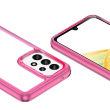 Заредете изображение във визуализатора на галерията – Outer Space Case for Samsung Galaxy A33 5G cover with a flexible frame pink
