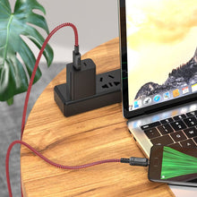 Заредете изображение във визуализатора на галерията – HOCO cable USB to Micro 2,4A Leader X94 red
