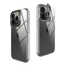 Заредете изображение във визуализатора на галерията – Liavec Transparent TPU Case for Iphone 15 Pro Max black
