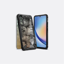 Заредете изображение във визуализатора на галерията – Ringke Fusion X case for Samsung Galaxy A34 5G armored cover camo black
