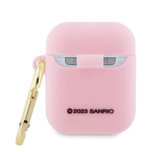 Заредете изображение във визуализатора на галерията – Hello Kitty Silicone 3D Kitty Head case for AirPods 1/2 - pink
