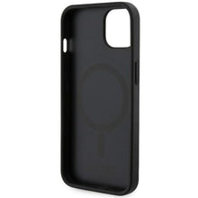 Заредете изображение във визуализатора на галерията – Original Case GUESS hardcase GCube Stripes MagSafe GUHMP14MHGCFSEK for Iphone 14 Plus black

