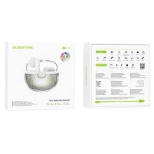 Заредете изображение във визуализатора на галерията – Borofone TWS Bluetooth Earphones BW15 White
