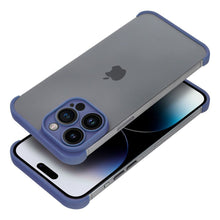 Заредете изображение във визуализатора на галерията – MINI BUMPERS with camera island protection Case for IPHONE 15 blue
