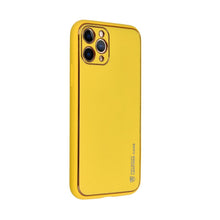 Заредете изображение във визуализатора на галерията – LEATHER Case for IPHONE 15 PRO yellow
