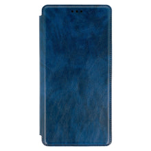 Заредете изображение във визуализатора на галерията – Razor Leather Book Case for Samsung Galaxy S23 Ultra navy

