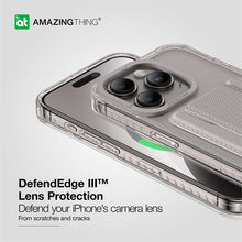 Заредете изображение във визуализатора на галерията – Amazing Thing Titan Pro Mag Wallet Case IP156.7PTWGY for Iphone 15 Pro Max titanium with stand
