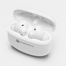 Заредете изображение във визуализатора на галерията – FORCELL F-AUDIO wirelles earphones TWS Clear Sound white
