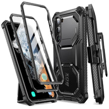 Заредете изображение във визуализатора на галерията – Supcase IBLSN ARMORBOX 2-SET GALAXY S23 BLACK
