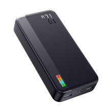 Заредете изображение във визуализатора на галерията – Joyroom powerbank 20000mAh Dazzling Series 12W black (JR-T017)
