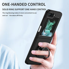 Заредете изображение във визуализатора на галерията – KONG RING Case for SAMSUNG Galaxy Z Flip 5 5G black
