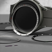 Заредете изображение във визуализатора на галерията – Ringke Inner Bezel Styling Overlay Cover for Samsung Galaxy Watch 5 Pro 45mm Stainless Steel for Watch Case Inner Ring Black
