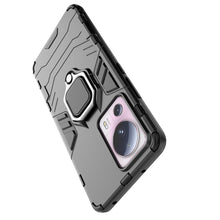 Заредете изображение във визуализатора на галерията – Ring Armor case for Xiaomi 13 Lite armored cover magnetic holder ring black
