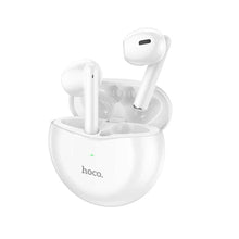 Заредете изображение във визуализатора на галерията – Hoco wireless headset stereo tws ew14 true metall white - TopMag
