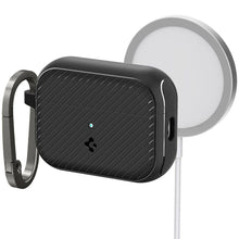 Заредете изображение във визуализатора на галерията – Spigen MAG ARMOR MAGSAFE Apple AIRPODS PRO 1 / 2 MATTE BLACK
