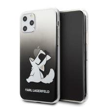 Заредете изображение във визуализатора на галерията – Karl Lagerfeld KLHCN58CFNRCBK iPhone 11 Pro hardcase czarny/black Choupette Fun
