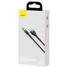 Заредете изображение във визуализатора на галерията – Baseus Zinc magnetic USB cable - USB Type C (charging 3 A / data 480 Mbps) Quick Charge AFC 1 m black
