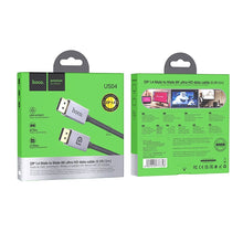 Заредете изображение във визуализатора на галерията – Hoco cable hdmi - hdmi wer. 1.4 / 8k 60hz / ultra hd / 32gpbs us04 2m black
