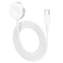 Заредете изображение във визуализатора на галерията – Borofone Wireless induction charger BQ21 for iWatch white
