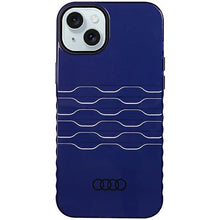 Заредете изображение във визуализатора на галерията – Audi IML MagSafe case for iPhone 15 Plus / 14 Plus - blue
