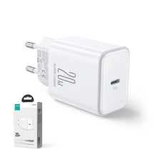 Заредете изображение във визуализатора на галерията – Joyroom JR-TCF06 USB C 20W PD charger | White
