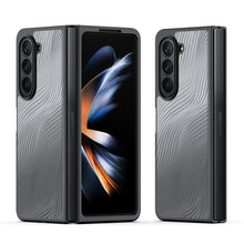 Заредете изображение във визуализатора на галерията – Samsung Galaxy Z Fold5 5G armored case compatible with MagSafe Dux Ducis Aimo Mag - black

