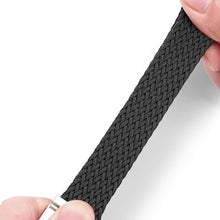 Заредете изображение във визуализатора на галерията – Dux Ducis Strap (Mixture II Version) Strap for Apple Watch Ultra, SE, 8, 7, 6, 5, 4, 3, 2, 1 (49, 45, 44, 42 mm) Braided Band Bracelet Black
