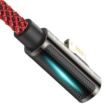 Заредете изображение във визуализатора на галерията – Baseus Legend Mobile Game Elbow Cable USB - Lightning 2,4A 1m red (CACS000109)
