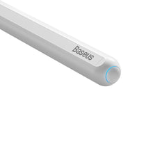 Заредете изображение във визуализатора на галерията – Baseus stylus with wireless charging for iPad white + replaceable tip
