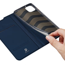 Заредете изображение във визуализатора на галерията – Dux Ducis Skin Pro Holster Cover for Samsung Galaxy A03 blue
