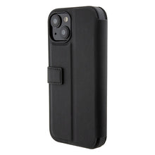 Заредете изображение във визуализатора на галерията – Original Case MERCEDES bookcase Leather Wave Patern MEBKP15S8ROLK for Iphone 15 Black
