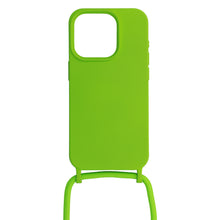 Заредете изображение във визуализатора на галерията – Strap Silicone Case for Iphone 13 Pro Max design 1 green

