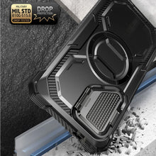 Заредете изображение във визуализатора на галерията – IBLSN Armorbox Mag Supcase with MagSafe for Samsung Galaxy S24 Ultra - black
