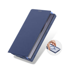 Заредете изображение във визуализатора на галерията – Dux Ducis Skin X Pro case with magnetic ring / stand for Samsung S24 Ultra - blue
