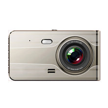 Заредете изображение във визуализатора на галерията – DVR979G Full HD G-sensor LCD car video recorder with reversing camera - beige

