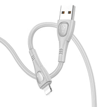Заредете изображение във визуализатора на галерията – Borofone Cable BX98 Superior - USB to Lightning - 2,4A 1 metre grey
