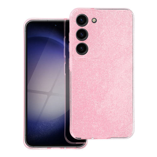 CLEAR CASE 2mm BLINK for SAMSUNG A25 5G pink
