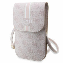 Заредете изображение във визуализатора на галерията – Guess Handbag GUWBP4RPSP pink/pink 4G Stripes
