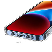 Заредете изображение във визуализатора на галерията – HOCO Magnetic airbag anti-fall case compatible with MagSafe do IPHONE 15 transparent
