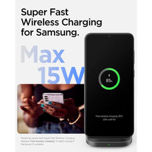 Заредете изображение във визуализатора на галерията – Spigen PF2201 ARCFIELD WIRELESS CHARGER 15W BLACK
