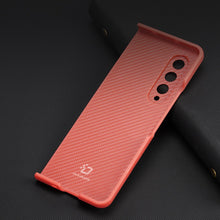 Заредете изображение във визуализатора на галерията – Dux Ducis Venice case for Samsung Galaxy Z Fold 4 leather case red
