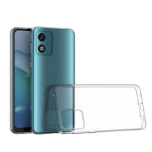 Заредете изображение във визуализатора на галерията – Ultra Clear 0.5mm case for Motorola Moto E13 thin cover transparent
