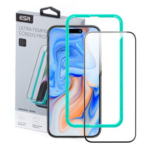 Заредете изображение във визуализатора на галерията – ESR TEMPERED GLASS ARMORITE IPHONE 15 PLUS BLACK
