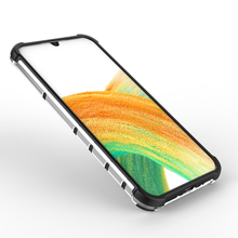 Заредете изображение във визуализатора на галерията – Honeycomb case for Samsung Galaxy A54 5G armored hybrid case black
