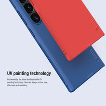 Заредете изображение във визуализатора на галерията – Nillkin Super Frosted Shield Pro armored case for Samsung Galaxy S24 Ultra - blue
