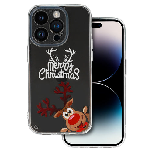TEL PROTECT Christmas Case for Samsung A25 5G/A24 4G Design 1 Clear