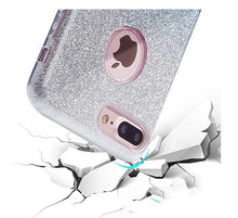 Заредете изображение във визуализатора на галерията – Wozinsky Glitter Case Shining Cover for iPhone XS Max red
