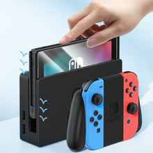 Заредете изображение във визуализатора на галерията – Set of 2x Baseus Crystal tempered glass for Nintendo Switch 2019 + mounting kit - transparent
