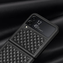 Заредете изображение във визуализатора на галерията – Dux Ducis Venice case for Samsung Galaxy Z Flip 4 leather case black
