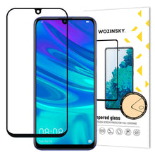 Заредете изображение във визуализатора на галерията – Wozinsky Tempered Glass Full Glue Screen Protector Full with Frame Case Friendly for Huawei P Smart 2020 / Huawei P Smart Plus 2019 / P Smart 2019 black
